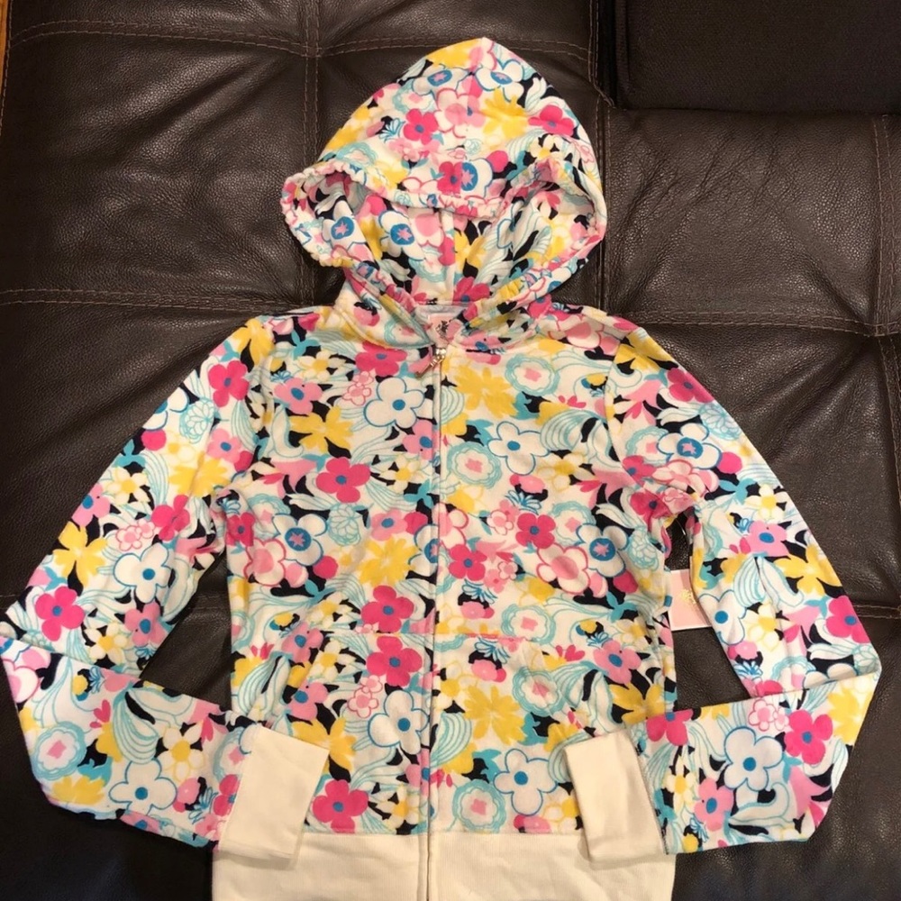 Juicy couture terry hoodie girls sz 12 BNWT